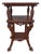 Antique Carved Cherry Wood Side Table, Aesthetic Period, Circa 1890 For Sale