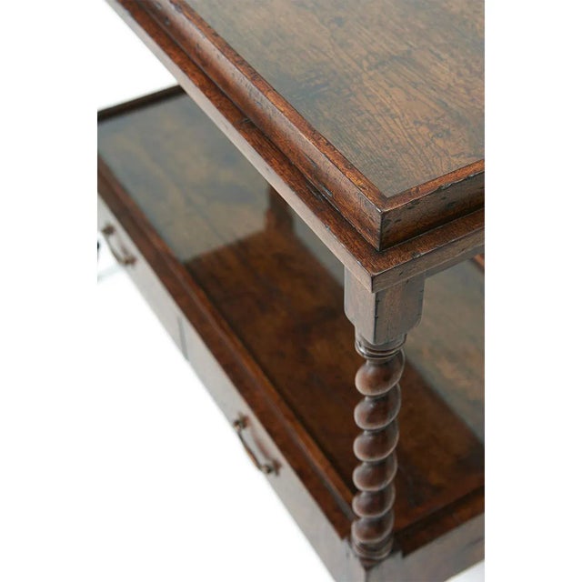 Antiqued Style Serving Table For Sale In Greensboro - Image 6 of 7
