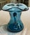 Rainbow Art Glass Hand-Blown Cerulean Blue Mini Pitcher / Creamer — Huntington, Wv, C. 1954–1973 For Sale - Image 4 of 7