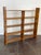 Vintage 1950's Solid Wood Bookshelf For Sale In Los Angeles - Image 6 of 10