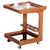 Mid-Century Trolley in Mahogany and Glass, Czechia, 1960s For Sale - Image 12 of 12