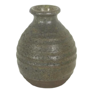 Vintage Signed Small Studio Pottery Bud Vase