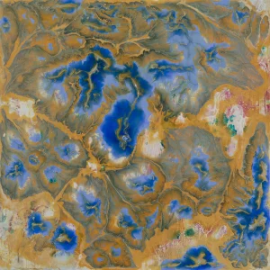 Abstract Painting, Blue Vibration