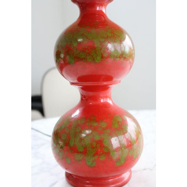 Space Age Bubble Ceramic Table Lamp from Kaiser Leuchten, 1960s For Sale - Image 3 of 10