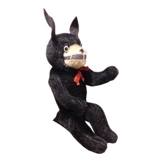 Antique Steiff or Schuco Felix the Cat Mohair Plush C. 1920s For Sale