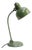 French Bauhaus Green Metal Desk Lamp, 1950s For Sale