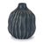 Elevate your décor with the bold, modern style of this set of Wavy Ribbed Stoneware Vases. Featuring a sculptural...