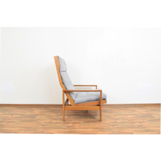 Mid-Century Modern Danish Oak Chair by Leif Alring for Madsen & Schubell, 1960s For Sale - Image 4 of 15