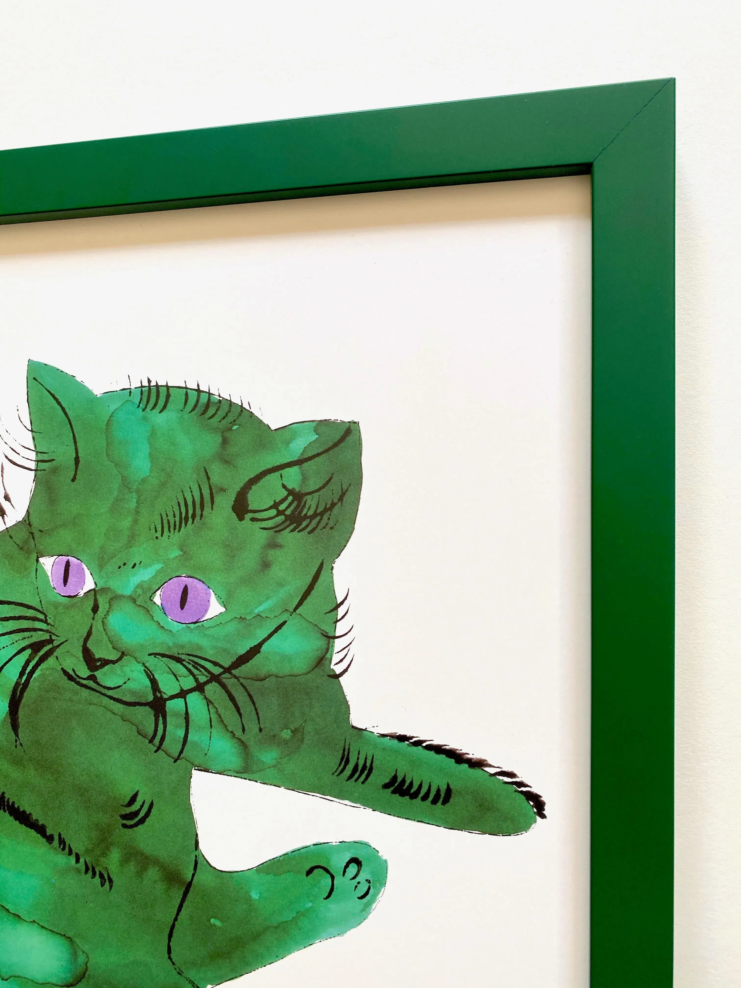 Andy Warhol Estate Vintage 1991 Framed Lithograph Print 