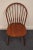 Brown Ethan Allen New Impressions Collection Bowback Windsor Dining Side Chair 24-6600 For Sale - Image 8 of 11