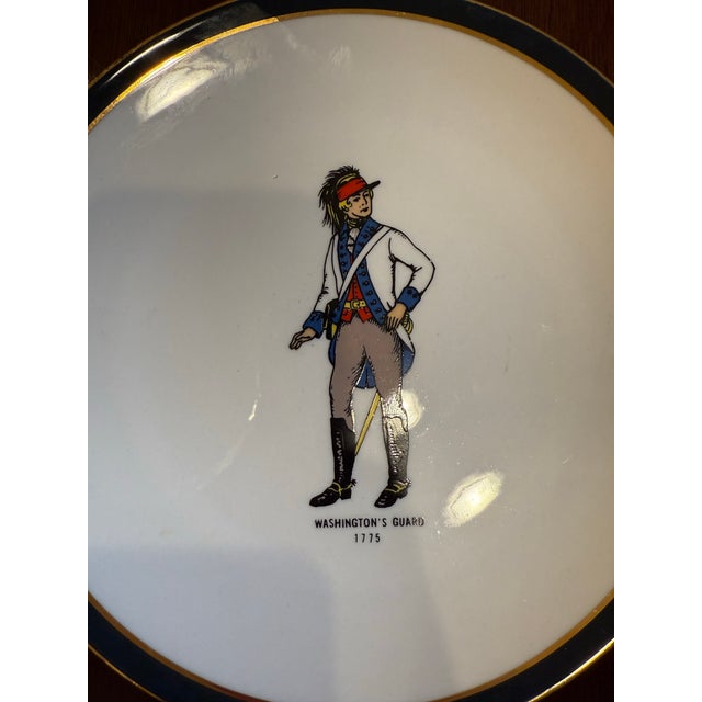 Mid 20th Century Mid 20th Century United States Ceramic Co. Plates - Set of 4 For Sale - Image 5 of 12