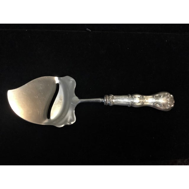 Vintage Sterling Silver Spar Cheese Plane With Stainless Blade For Sale - Image 4 of 9