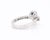 Boucheron - Pivoine Collection - White Gold 18 Carats and Diamonds Ring, Size 6 For Sale - Image 6 of 8