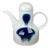 Fürstenberg Jug 677/3 Blue White Vintage German Ceramic Vase from Fürstenberg, 1970s For Sale