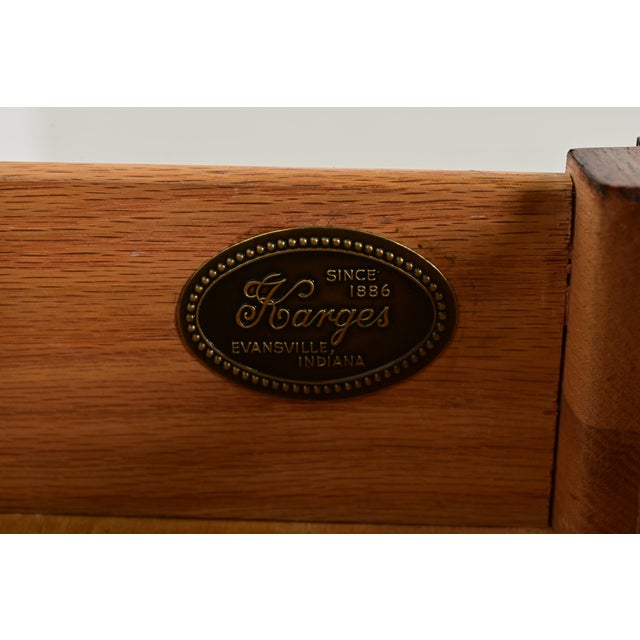 Karges French Regency Louis XVI Carved Walnut and Parcel Gilt Sideboard or Bar Cabinet For Sale - Image 9 of 13