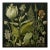 # 20' X 20' Original Watercolor Botanical Fine Art Print - Dark Green, Evergreen, Unframed For Sale