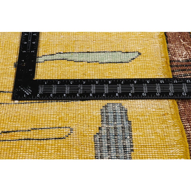 Textile Zeki Muren Vintage Turkish Sivas Rug, 07'04 X 10'06 For Sale - Image 7 of 10