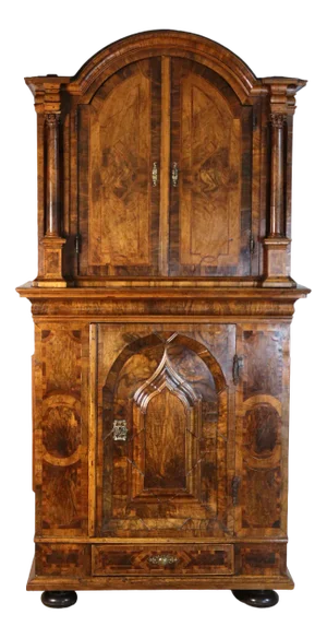 Antique Baroque Cabinet, 1800s