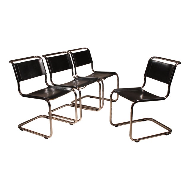 Cantilever S33 Chairs by Mart Stam for Thonet, Germany, 1926, Set of 4 For Sale