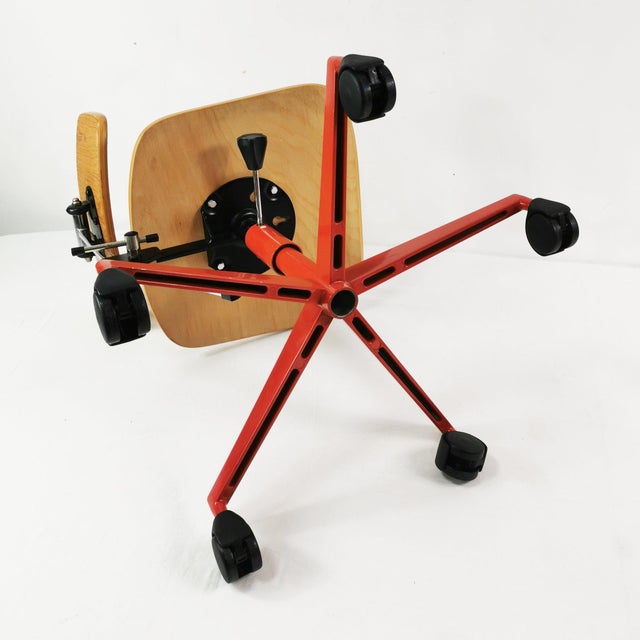 Modernist Labofa Office Chair by J. Rasmussen, Denmark, 1960s For Sale - Image 9 of 16