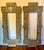 Antique 19th Century Aesthetic Movement Brass Architectural Grills or Picture Frames for Mirrors Dated 1883 - A Pair For Sale - Image 13 of 14