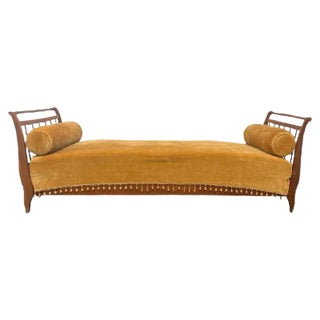 Antique Italian Cherrywood Sofa For Sale