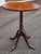Traditional Georgian Style Satin Mahogany Pedestal Quadpod Wine Table, Circa 1910s For Sale - Image 3 of 8