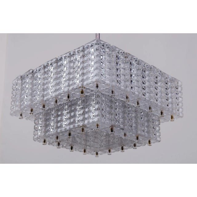 1960s Nickel Plated Chandelier from Austrolux, 1960s For Sale - Image 5 of 18