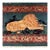 Vintage Malayer Rug 3’ X 4’ – Handmade Azeri Lion Rug For Sale