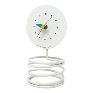 1980s Wakita Spring Table Clock
