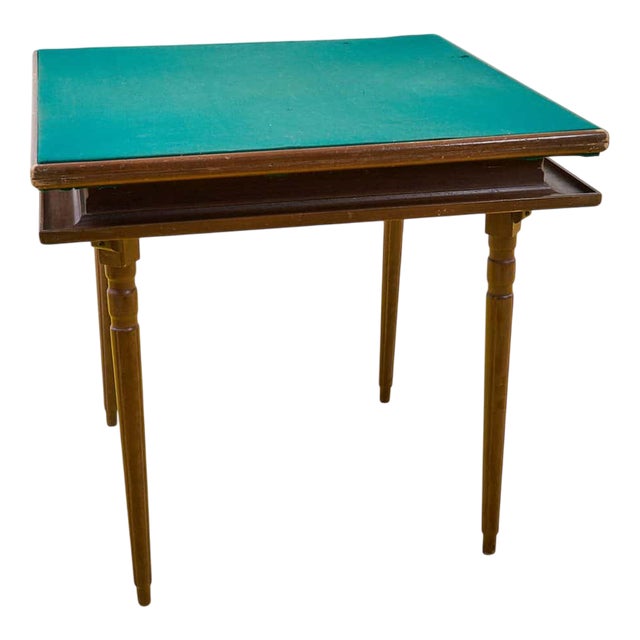 Folding Game Table, 1960s For Sale
