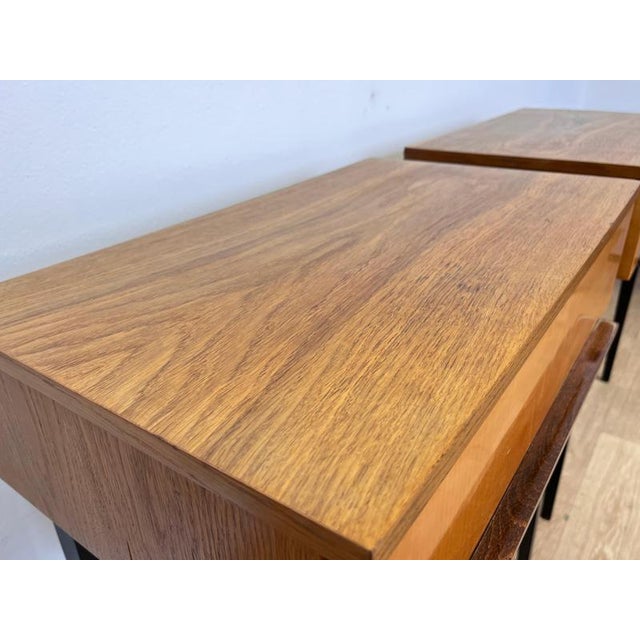 Wooden Tables from Up Zavody, Former Czechoslovakia, 1940s, Set of 2 For Sale - Image 9 of 12