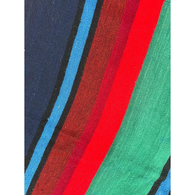 Large Vintage Mexican Rug, 1960s For Sale - Image 10 of 18