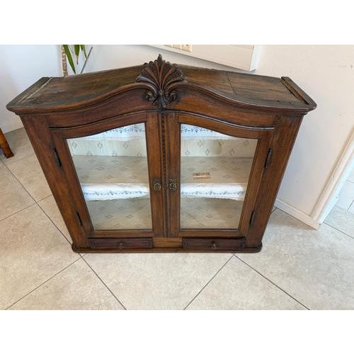 Baroque Display Cabinet in Pine For Sale - Image 10 of 12