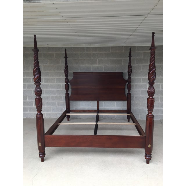 Lexington Palmer Home Collection Mahogany King Size Bed Chairish