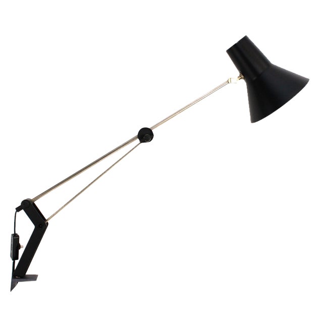 Vintage Architect's Desk Lamp, 1960s For Sale