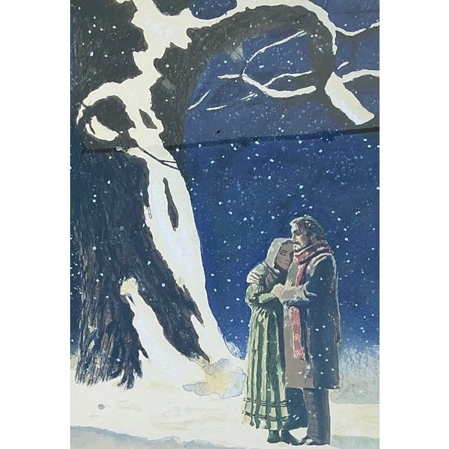 Vintage 1978 Metropoilitan Opera “La Boheme” Lithograph For Sale - Image 4 of 12