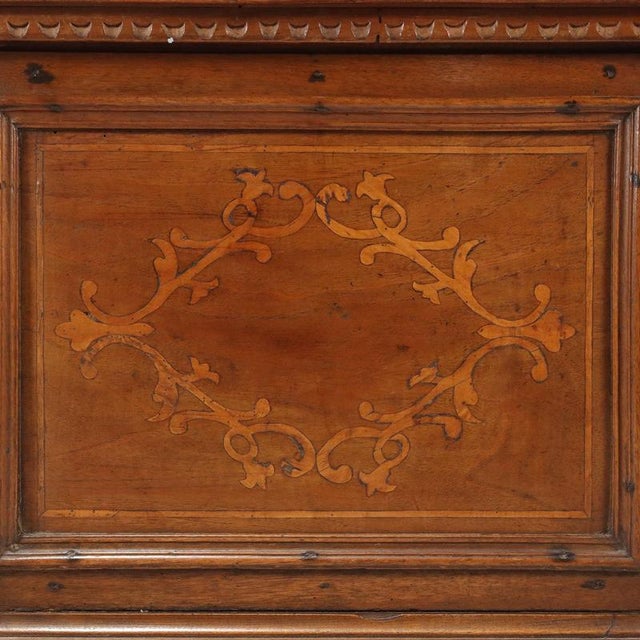 Vintage Chest in Walnut For Sale - Image 5 of 12