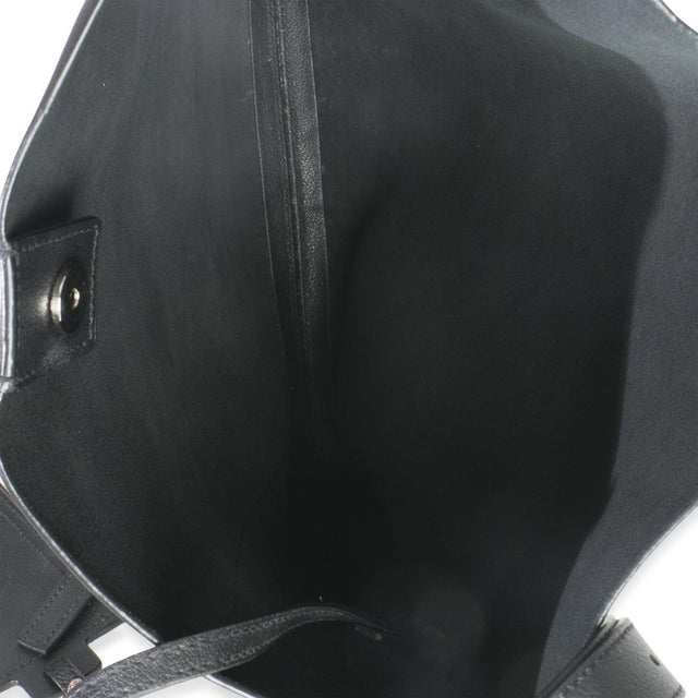 Black Leather Bold Hobo For Sale - Image 9 of 9