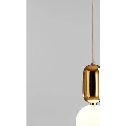Black Golden Aballs T Me Suspension Lamp in Ceramic and Glass by Jaime Hayon for Parachilna For Sale - Image 8 of 13