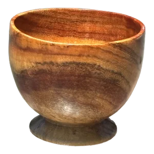 Handmade Wooden Bowl Signed John Comsto