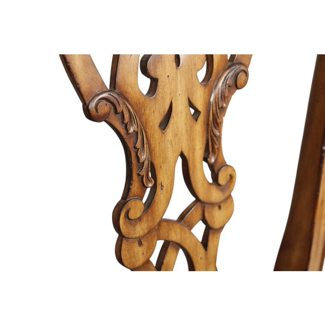 Maitland-Smith Chippendale Dining Chairs, Set of 6 For Sale - Image 9 of 14