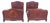 Louis XV Rosewood Veneered Single Beds, 1890, Set of 2 For Sale