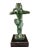 Metal Art Deco Figurine of a Faun Playing the Flute by Max Le Verrier, 1930s For Sale - Image 7 of 7