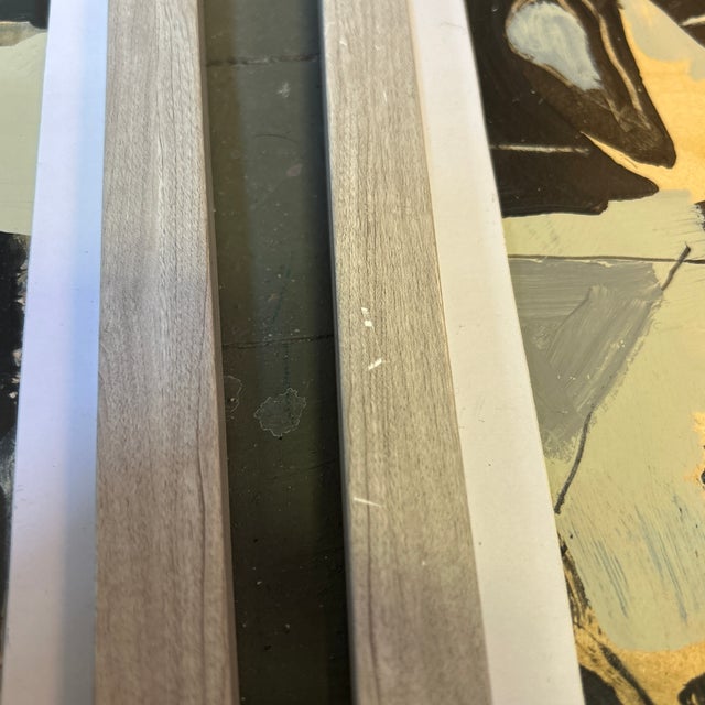 Three Contemporary Original Abstract Paintings by Stephen Heigh “In Harmony #1-3” For Sale - Image 9 of 11