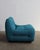 1970s 1970s Italian Tubular Lounge Chairs in Blue Bouclé — A Pair For Sale - Image 5 of 12