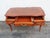 French Italian Inlay and Bronze Accent Desk and Chair 6340 For Sale - Image 17 of 18