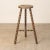 French 1950s Tall French Wood Tripod Stool For Sale - Image 3 of 9