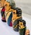 1990s Vintage Russian Political Nesting Dolls, Hand-Painted Moscow 1991, Set of 5 For Sale - Image 5 of 12