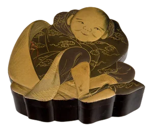 Japanese Lacquer Box, Circa 1880